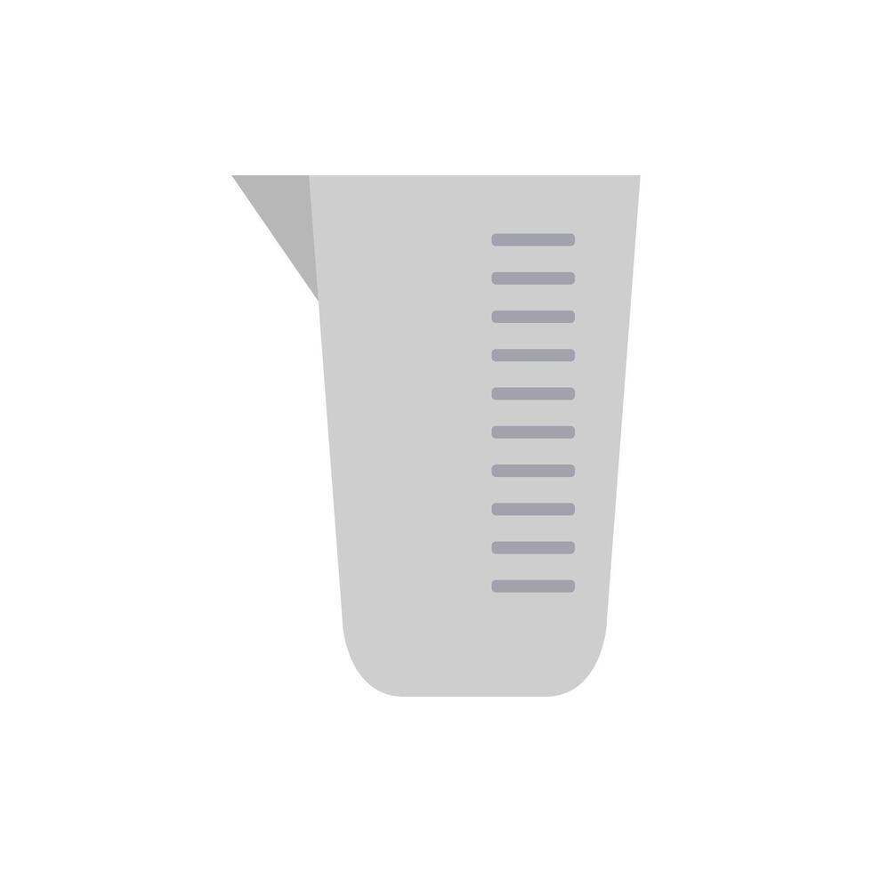 A measuring cup icon on a white background vector