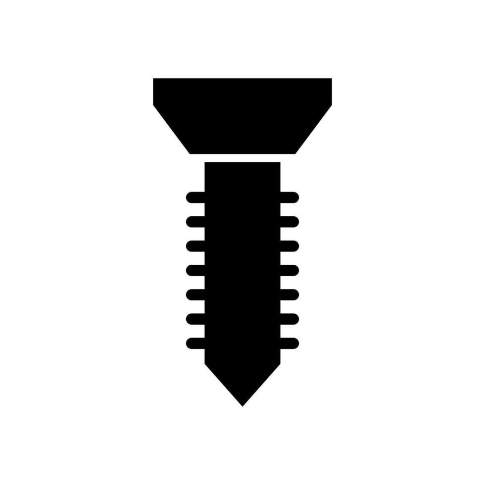Screw icon illustration vector