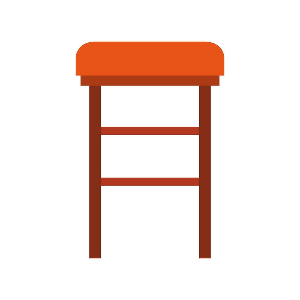 Bar stool icon illustration vector