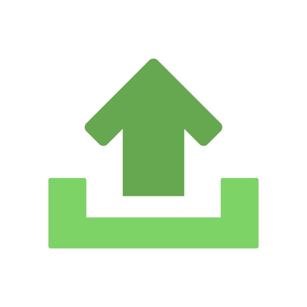 Up arrow icon vector