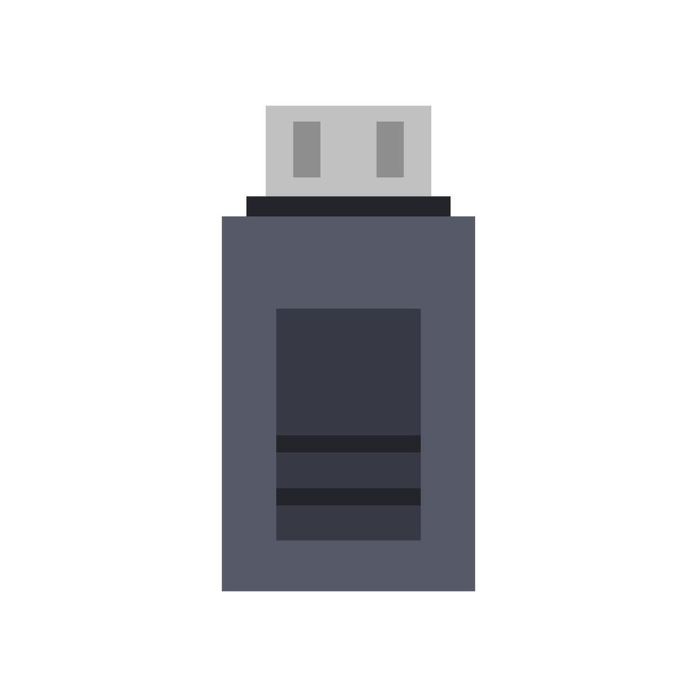 Usb device icon flat design illustration vector