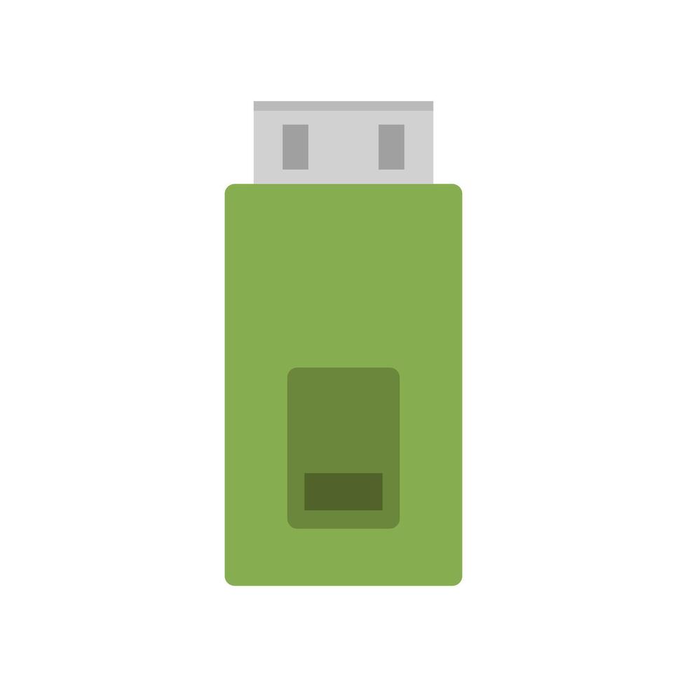 Usb flash drive icon illustration vector