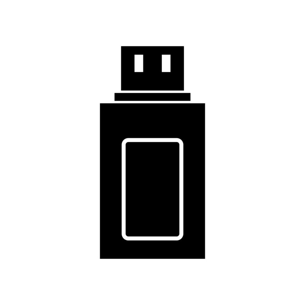 Usb flash drive icon illustration vector