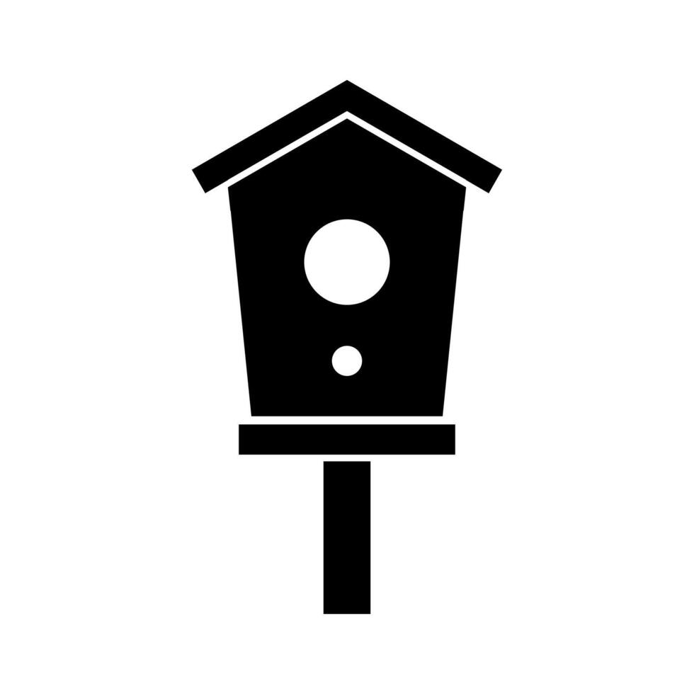 Birdhouse icon illustration vector