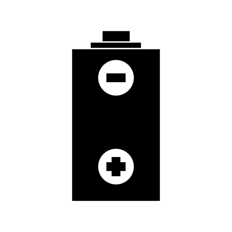 Battery icon isolated on white background vector