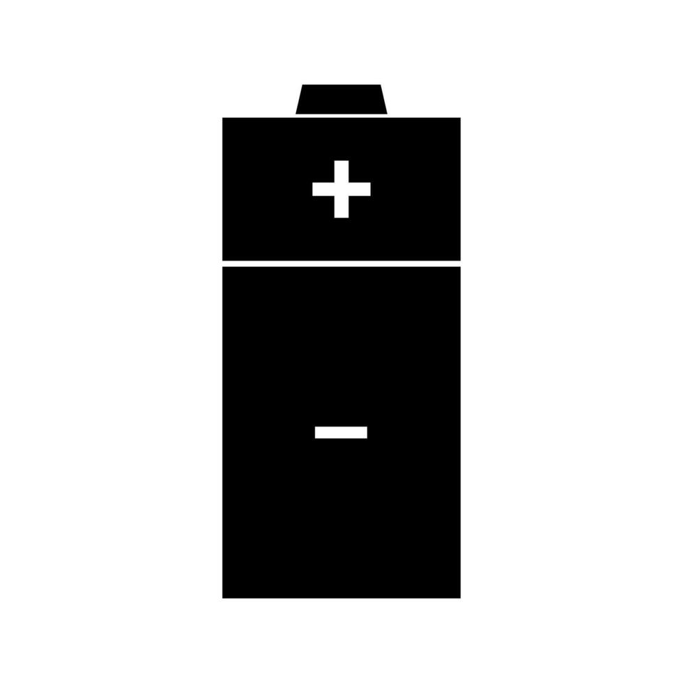 Battery icon isolated on white background vector