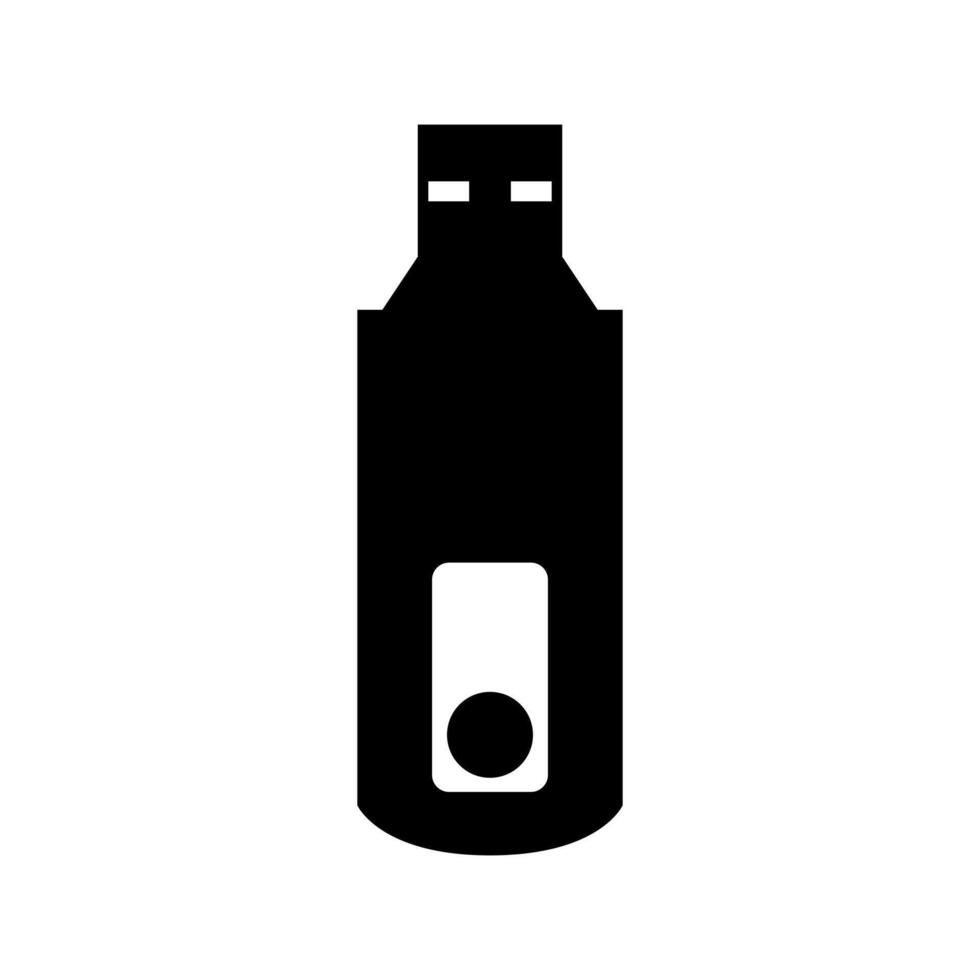 Usb flash drive icon illustration vector