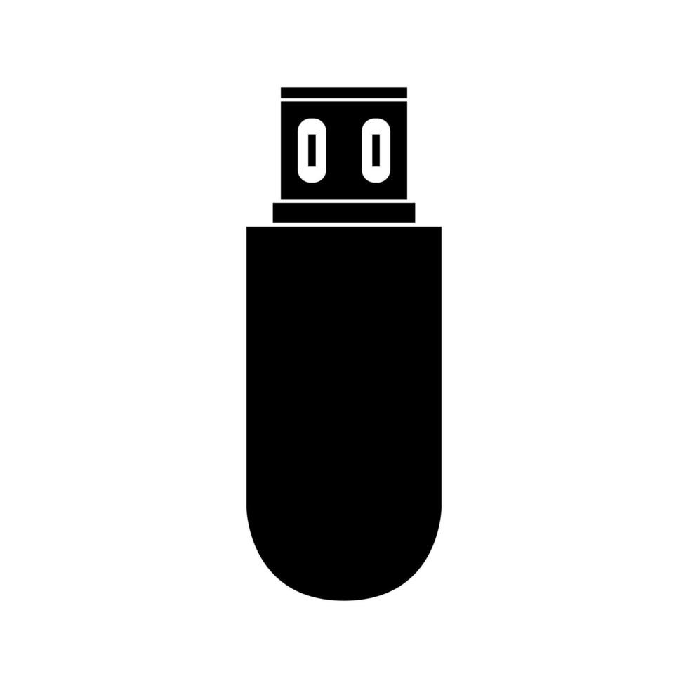 Usb flash drive icon illustration vector