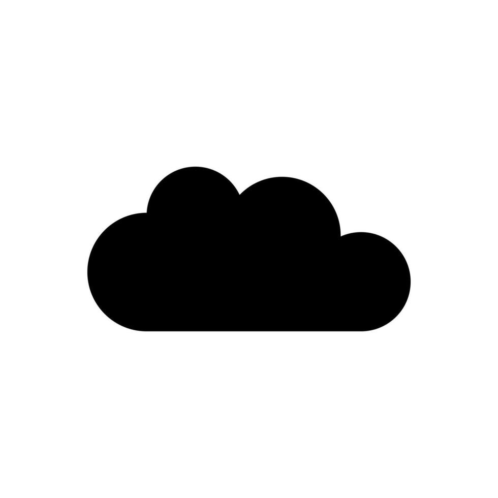 Cloud icon illustration vector