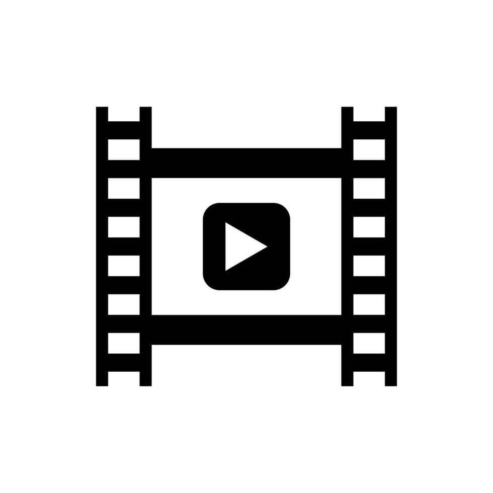 icon on white background, black and white vector