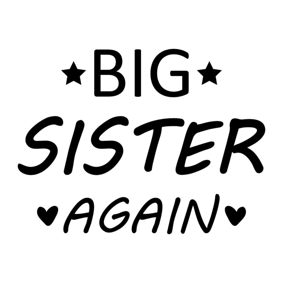 Big sister again vector