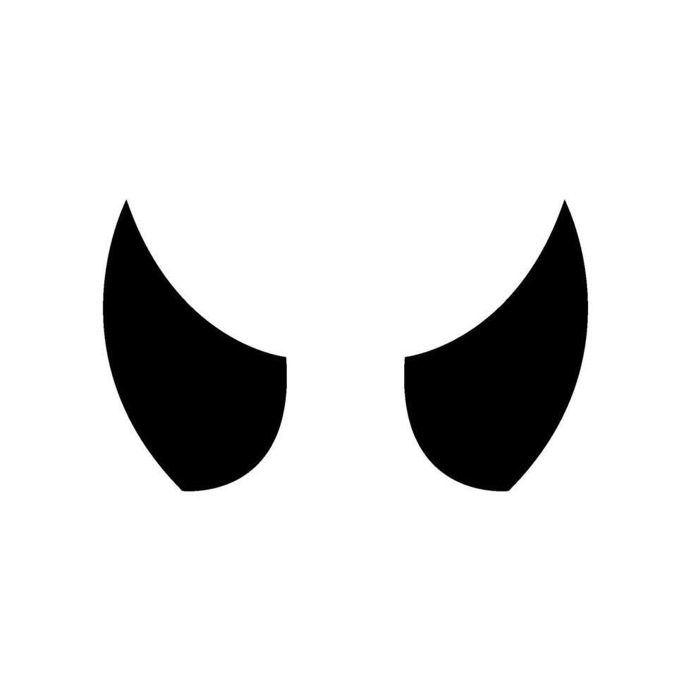 A black and white spider face with two eyes vector