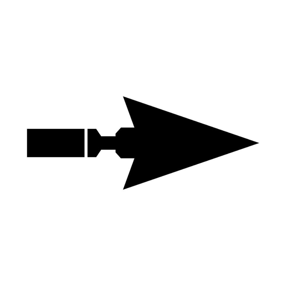 Arrow icon illustration isolated on white background vector