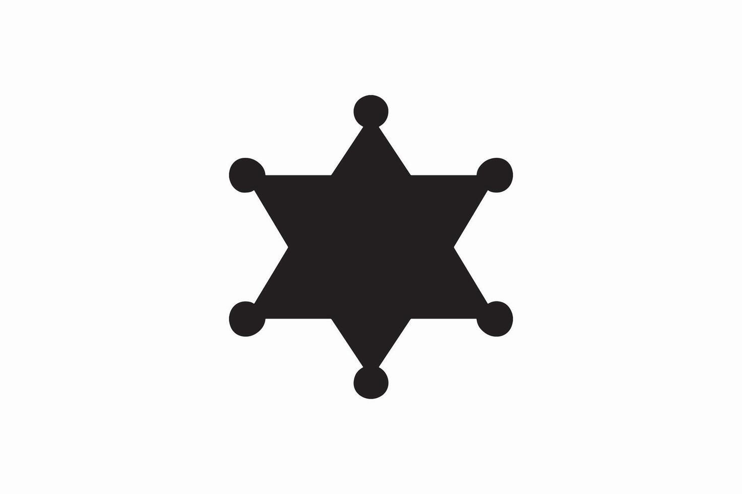 Badge black quality image. vector