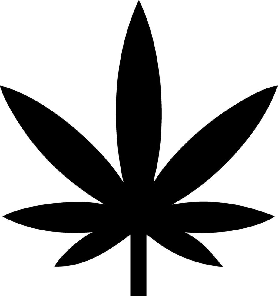 Simple Leaf Symbol Set vector