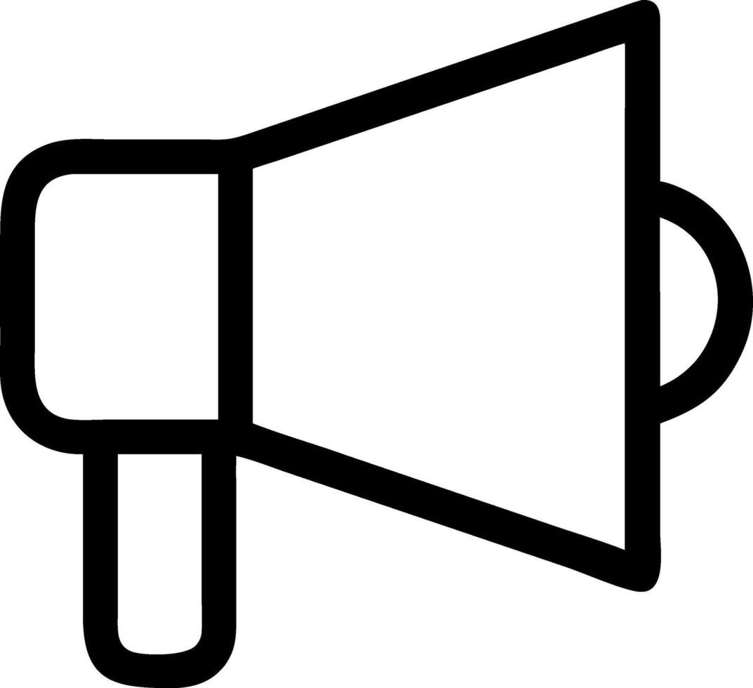 Modern Megaphone Icon Design vector