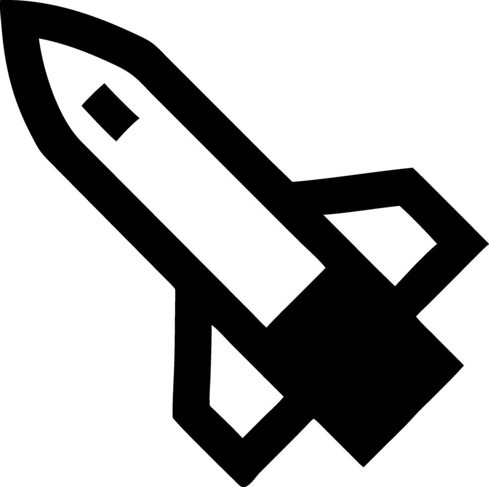 Military Missile Symbol Collection vector