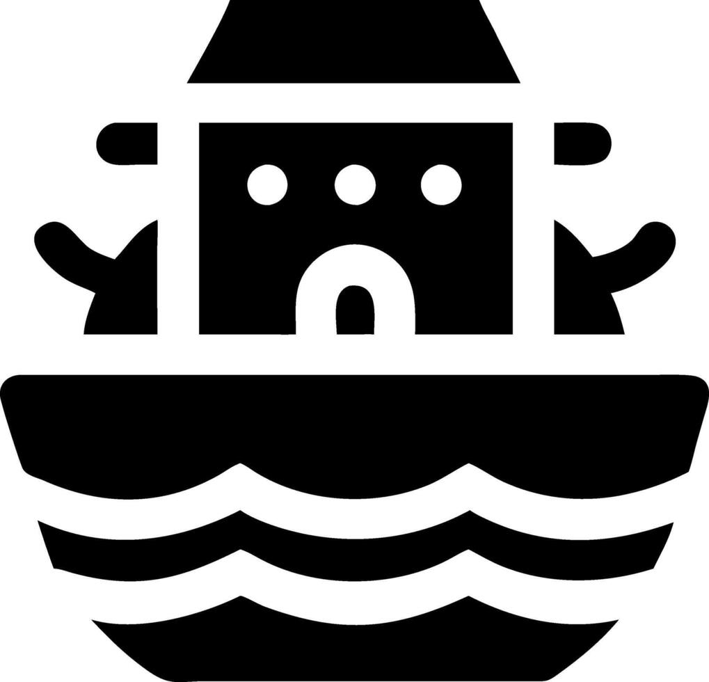 Biblical Noah's Ark Symbol Pack vector