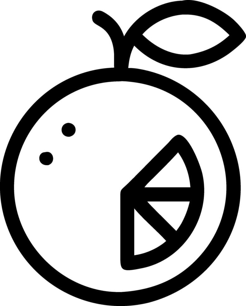 Healthy Orange Icon Design vector