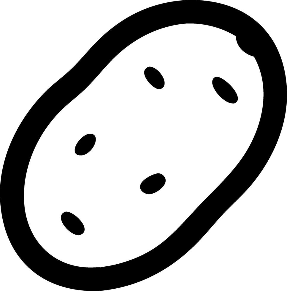 Delicious Potato Symbol Pack vector