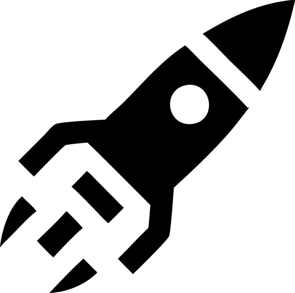 Space Rocket Symbol Collection vector