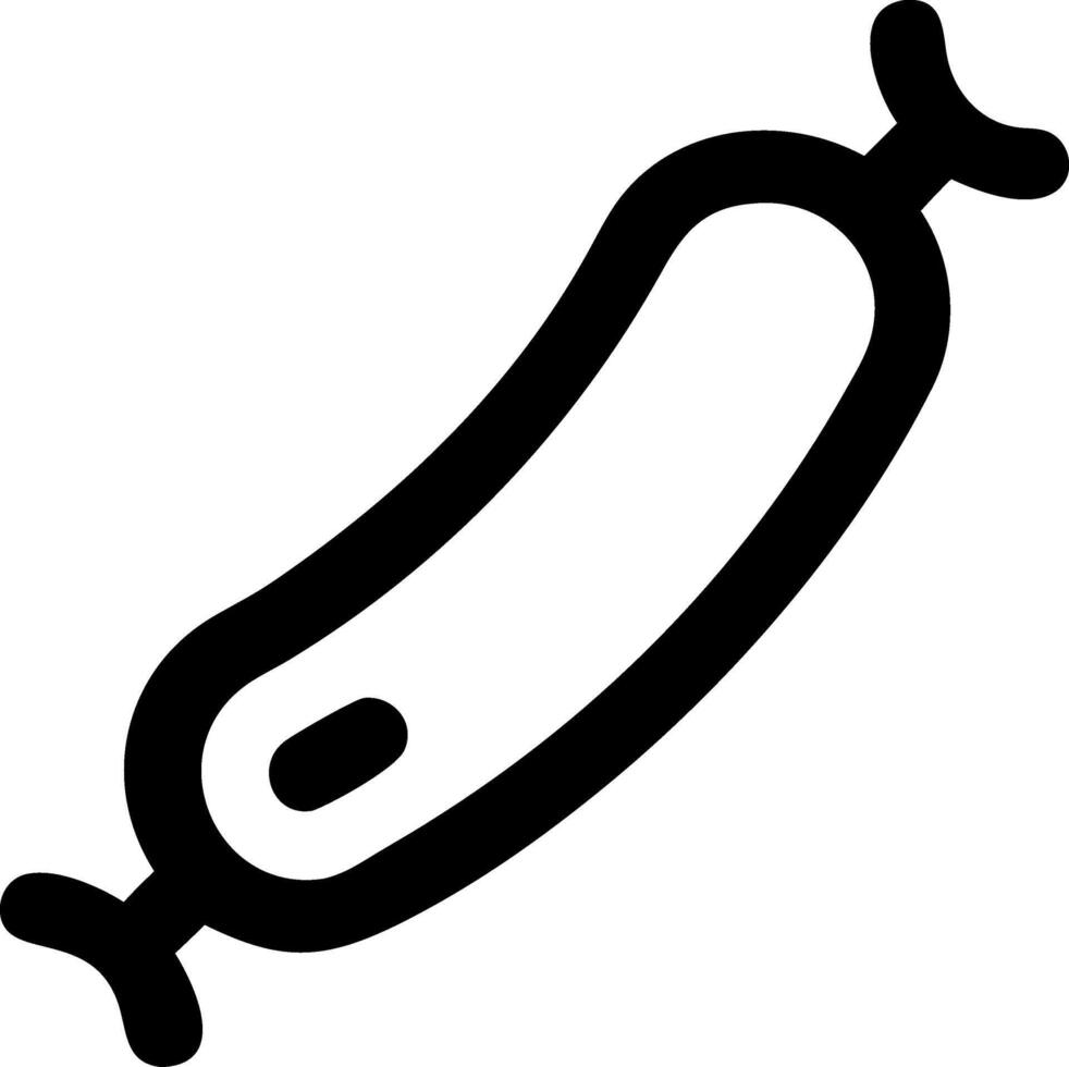 Classic Sausage Icon Design vector