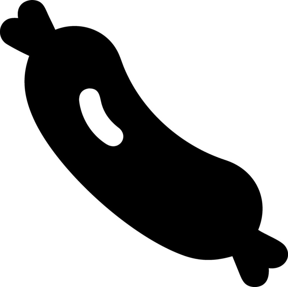 Sausage Icon Symbol Set vector