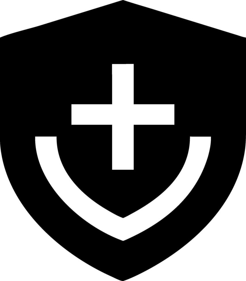 Simple Shield Symbol Set vector
