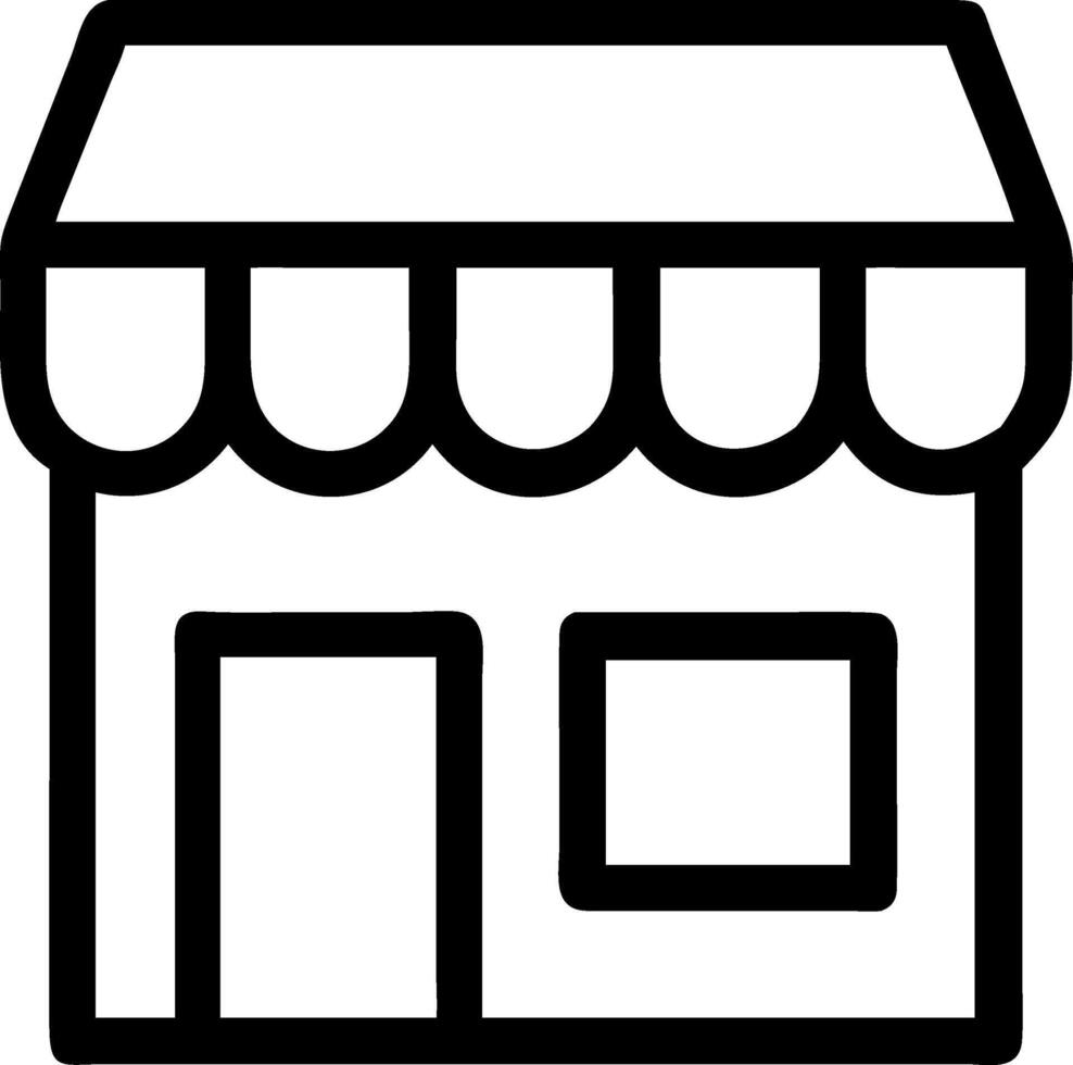 Grocery Shop Symbol Design vector