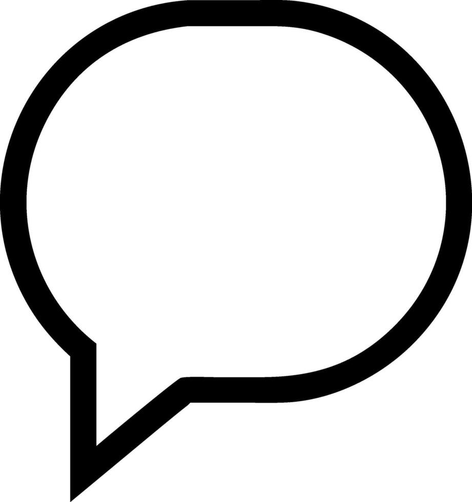 Conversation Bubble Icon Collection vector