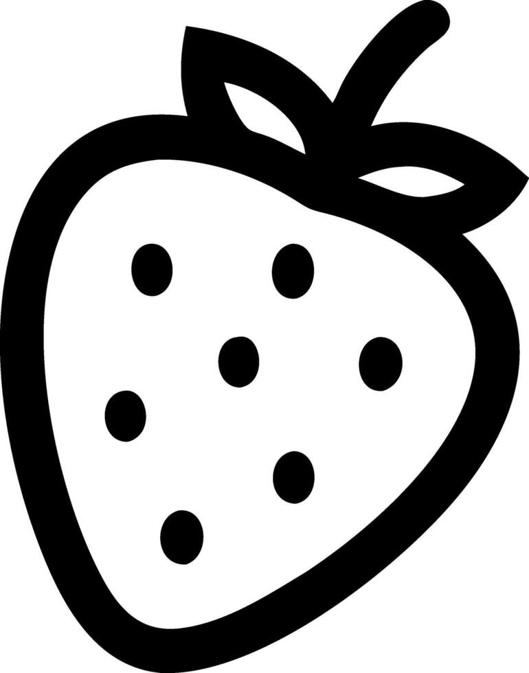 Vintage Strawberry Symbol Pack vector