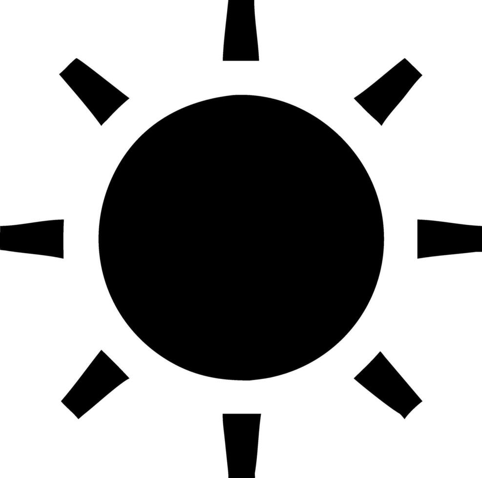 Warm Sun Icon Collection vector