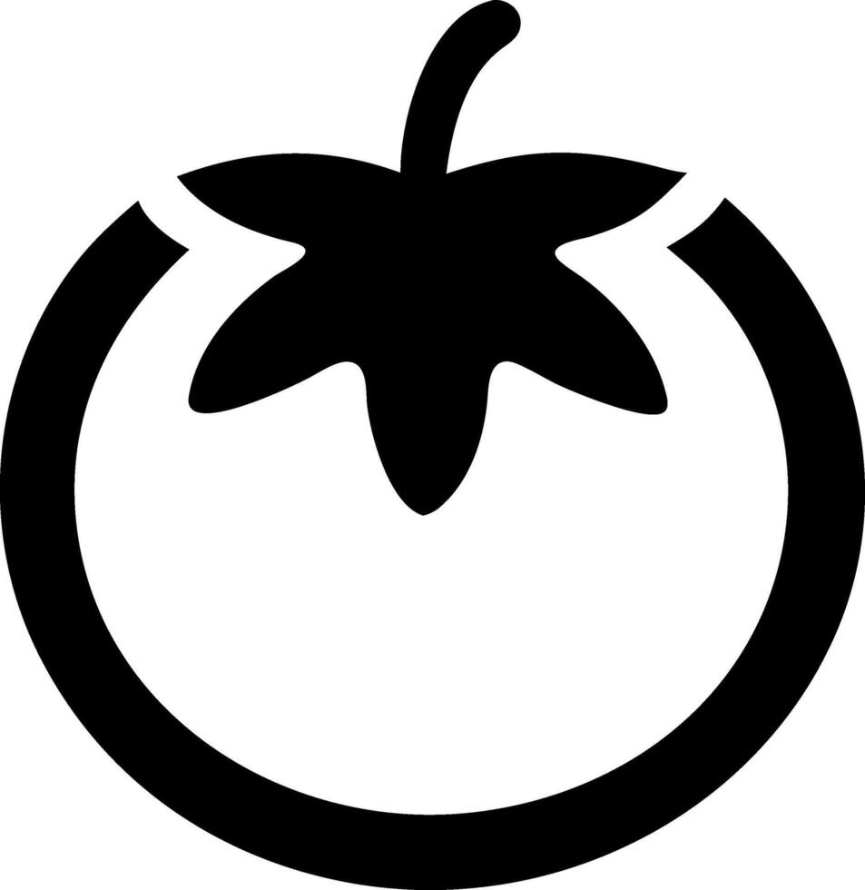 Fresh Tomato Icon Design vector