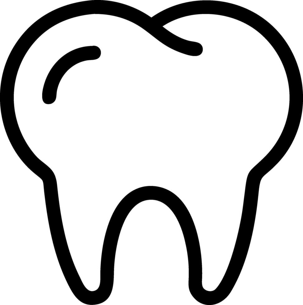 Strong Molar Tooth Symbol vector