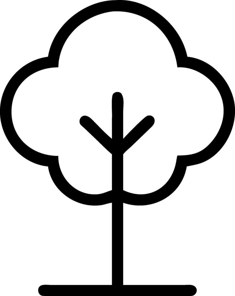 Nature-Inspired Tree Symbol vector