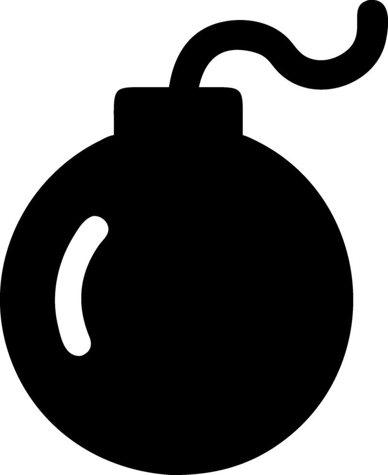 Modern Bomb Graphics vector