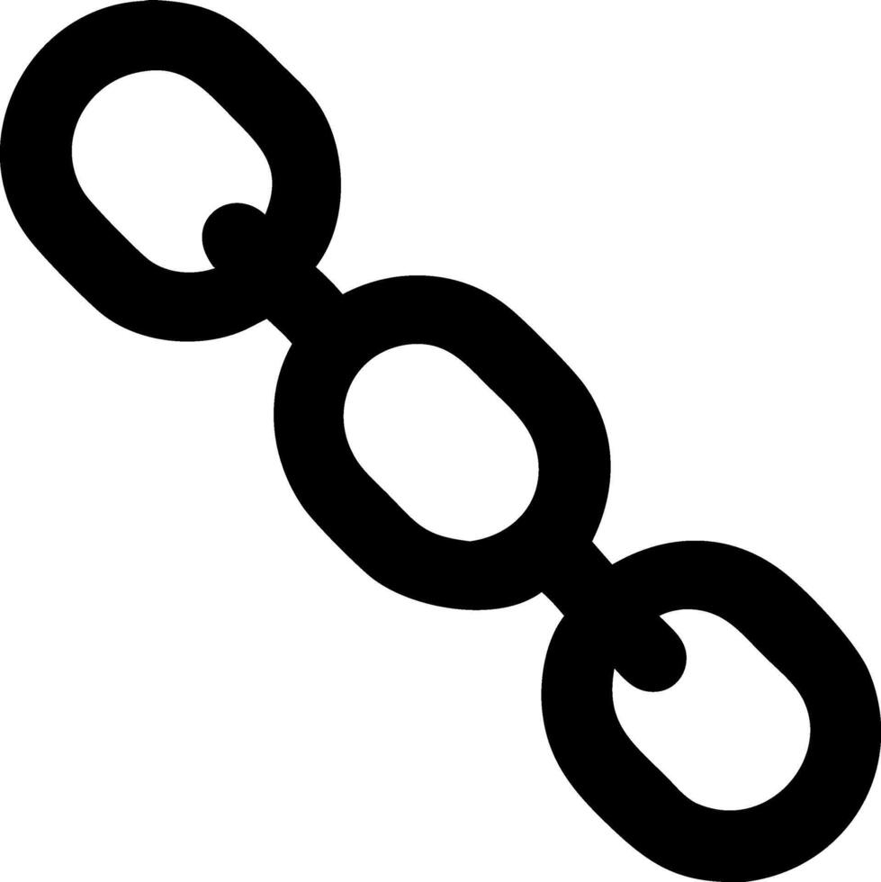 Creative Chain Links Icons vector