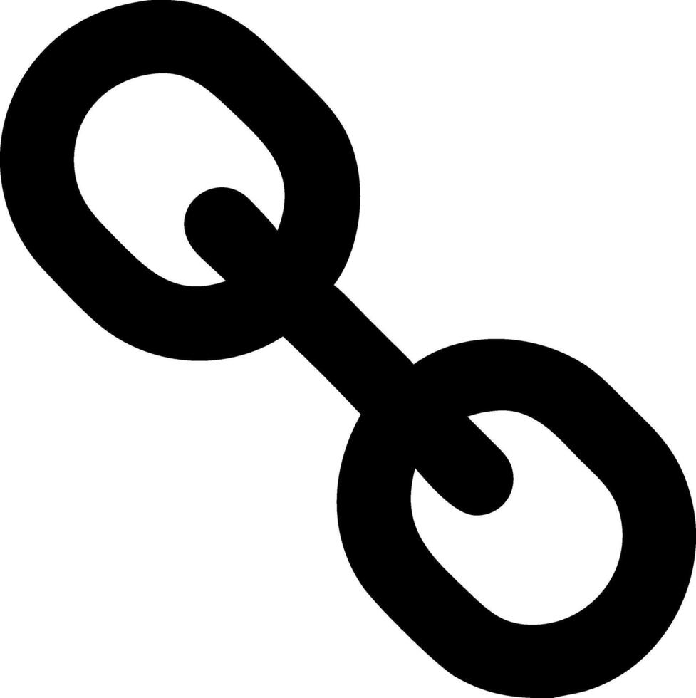 Modern Chain Design Symbols vector