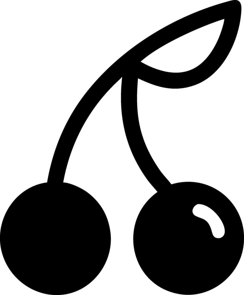 Cherry Icon Collection vector