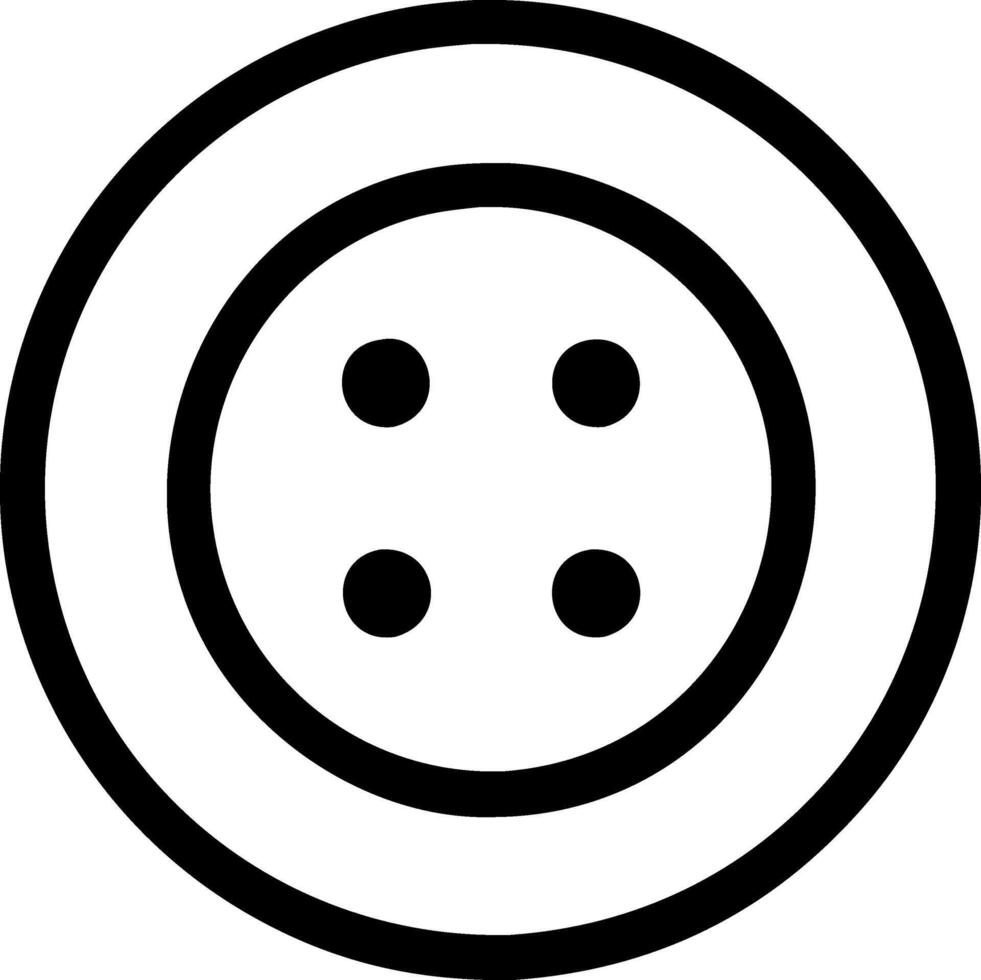 Stylish Button Design Symbols vector