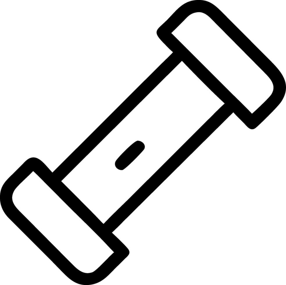 Modern Dumbbell Illustrations vector