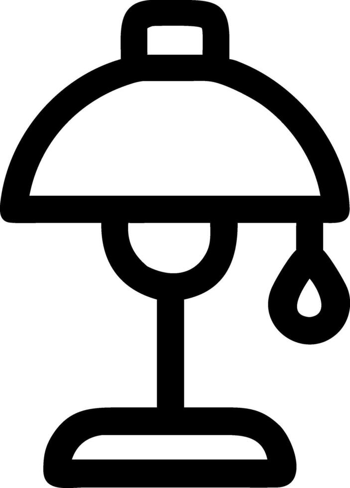 Stylish Lighting Design Symbols vector