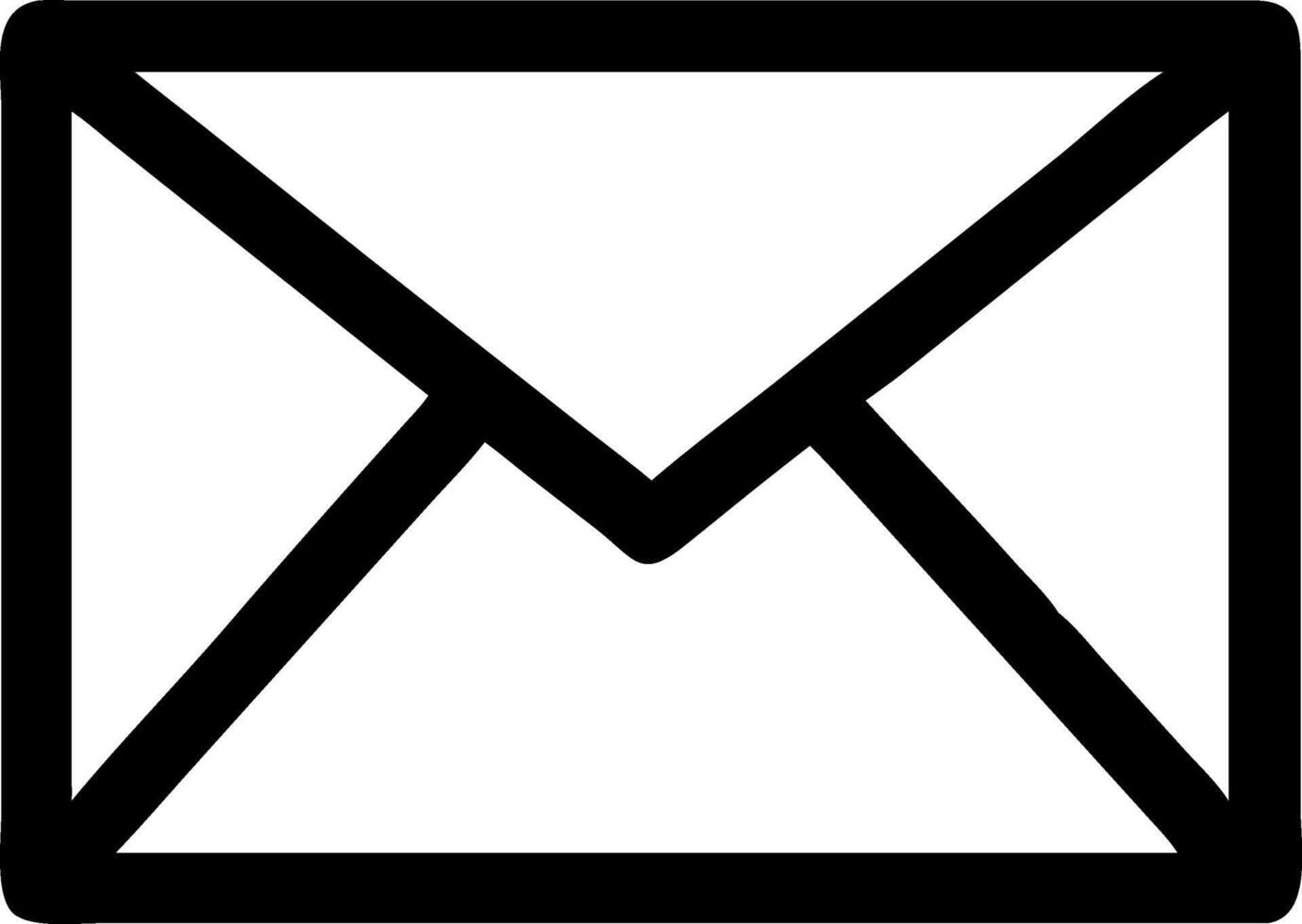 Simple Envelope Symbols vector