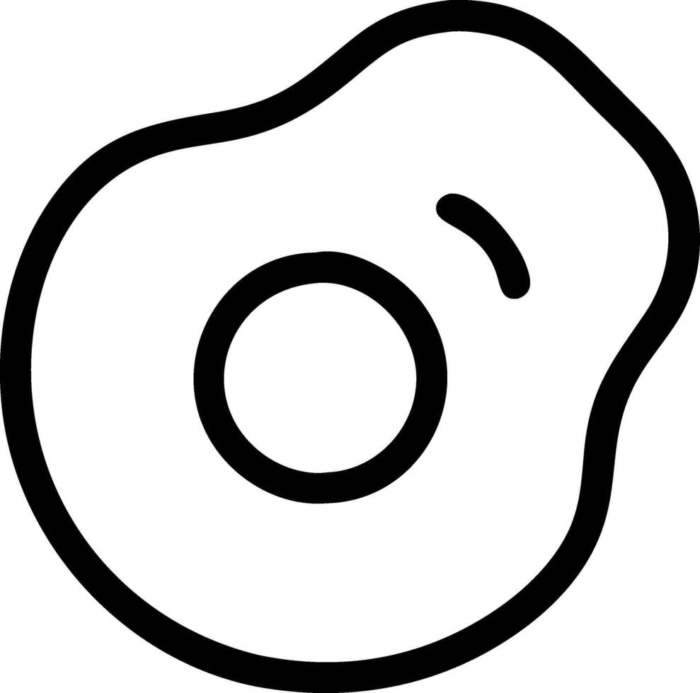 Sizzling Fried Egg Icons vector
