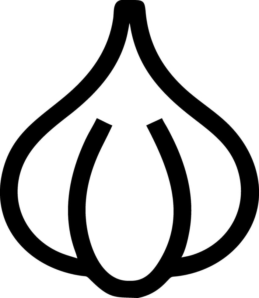 Garlic-Themed Icon Collection vector