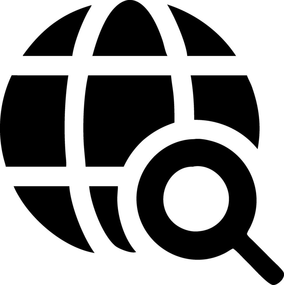 Earth and Search Illustrations vector