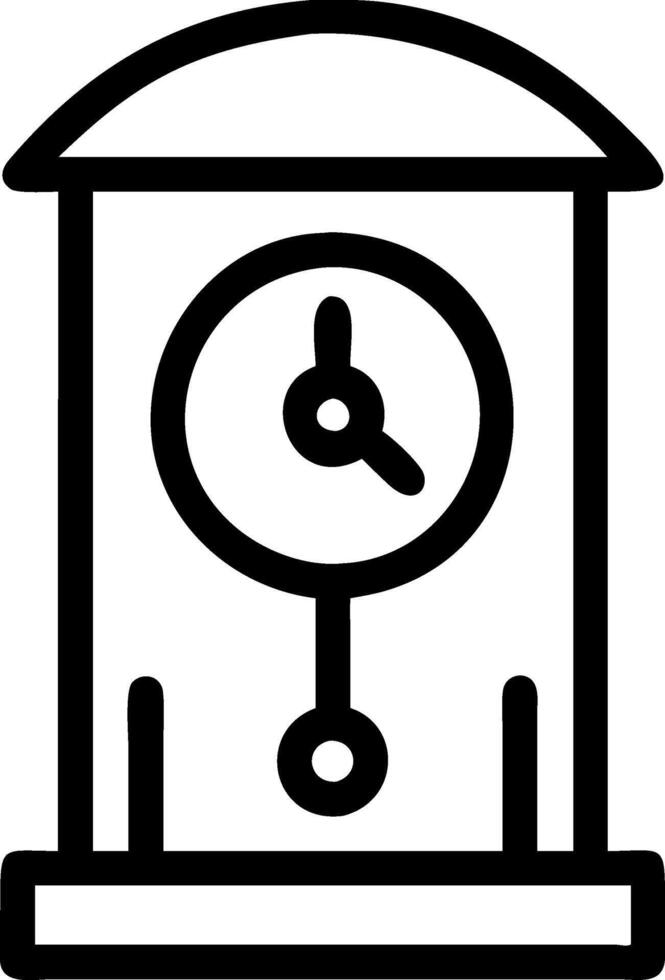 Traditional Clock Graphics vector