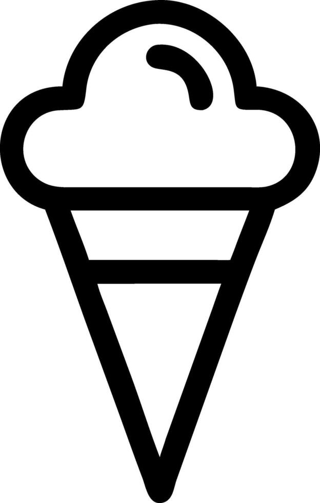 Delicious Ice Cream Cone Icons for Culinary and Food Apps vector