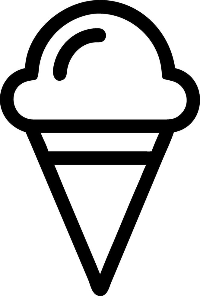 Playful Ice Cream Cone Icons for Fun and Festive Designs vector