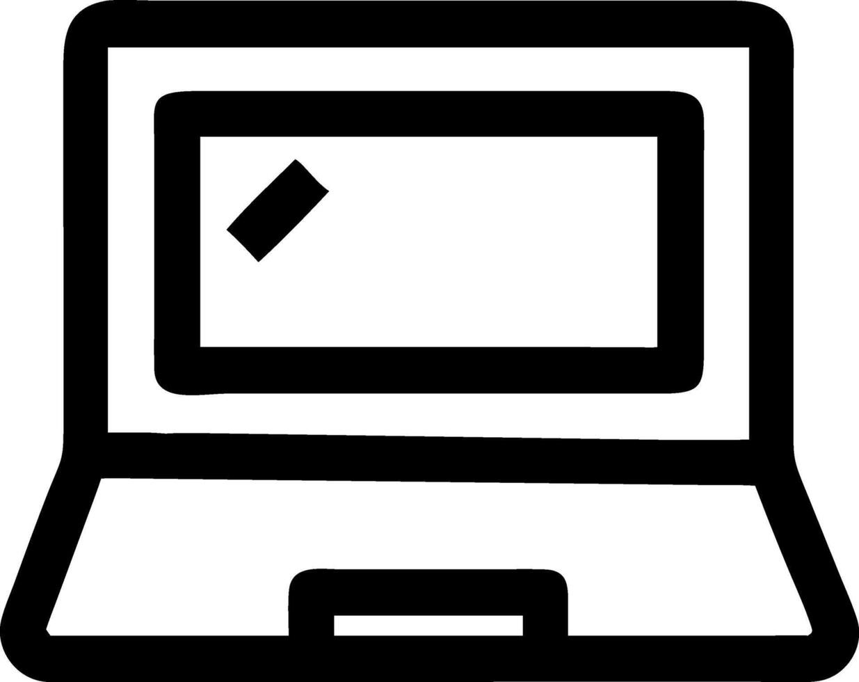 Professional Laptop Icons for Business, Office, and Productivity vector